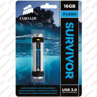   Survivor 16GB Rugged USB 3.0 Thumb Drive 16G 5 Year Waranty 79MB/s