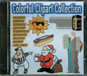   Clipart Collection from Media King over 3000 Windows 98 95 ME NT NEW