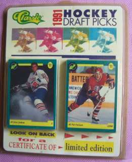 Classic 1991 Hockey Draft Picks 50 card set MIP ltd ed.  