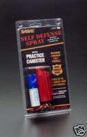 Sabre Mace Pepper Self Defense Spray w/ Practice + book  