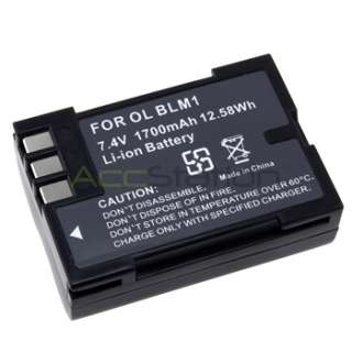 BLM 1 Battery+Charger for Olympus E 300 C 5060 C7070  