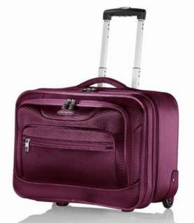 New Samsonite Pink Wheeled Laptop Case Rolling Luggage Bag in line 