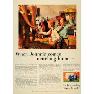  1931 Ad P&G White Naptha Soap Johnnie Mary Jean Bickle 