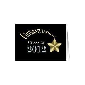  Graduation Congratulations class of 2012 Card Health 