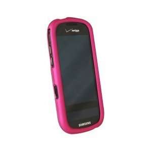 Dark Pink Rubberized Protective Shield for Samsung i400 Continuum