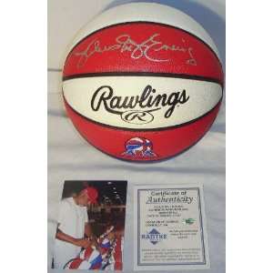   Autographed Authentic Rawlings ABA Basketball