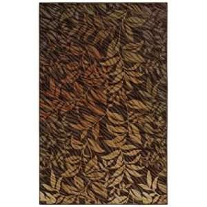  Rainforest Brown 9x13 Area Rug