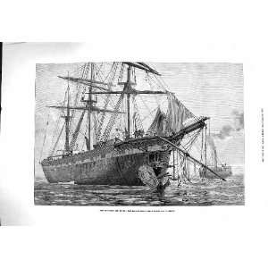  1878 Ships Collision Dover Barque Moel Eilian Fine Art 