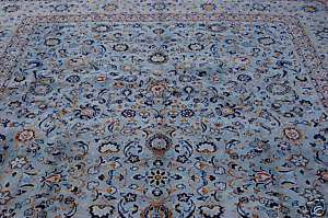 c1930s PALACE SIZE ANTIQUE PERSIAN KASHAN RUG 9.5x14  