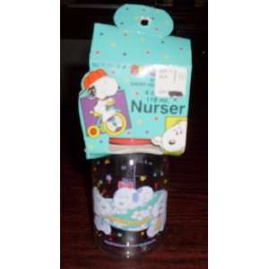 BABY SNOOPY & DAISY HILL PUPPIES 4 oz BOTTLE NURSER Baby Snoopy, Baby 
