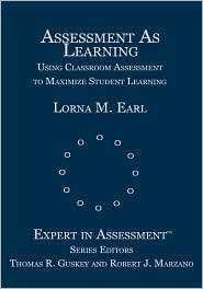   As Learning, (076194625X), Lorna M. Earl, Textbooks   