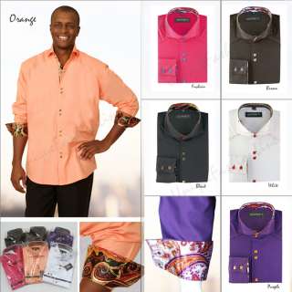   Stylish George Fashion Dress Shirt All Sizes and 5 Colors 603  