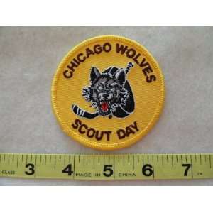 Chicago Wolves Scout Day Patch