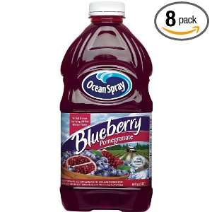 Ocean Spray Blueberry Pomegranate Juice, 64 Ounce (Pack of 8)  