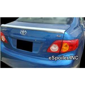 09 UP Toyota Corolla OEM Factory Style Lip Spoiler   (Color Code 040 