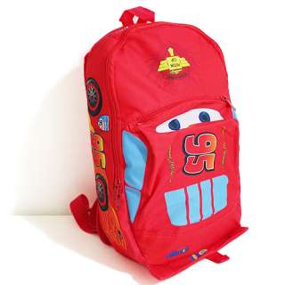 Disney Cars McQueen Backpack 37CM School Bag for Child + Baseball Cap 