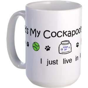  cockapoo Pets Large Mug by  