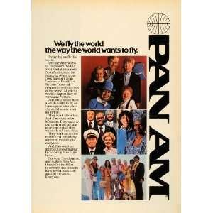  1979 Ad Pan Am Logo American World Airways Air Carrier Airlines 