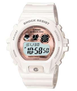 CASIO G SHOCK Mini GMN 691 7BJF White Stopwatch Alarm Watch  
