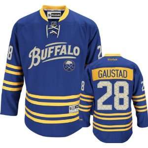  Paul Gaustad Jersey Reebok Alternate #28 Buffalo Sabres 