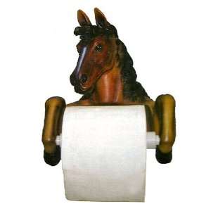  Chestnut Brown Horse Toilet Paper Holder cowboy western 