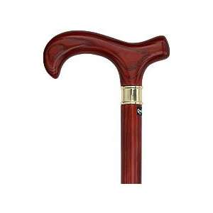  Extra Long, Super Strong Mahogany Derby Walking Cane With Ash Wood 
