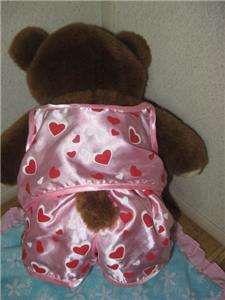   Bear Brown & Tan Plush Bear Nice Way To Say I Love You  