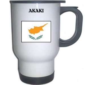  Cyprus   AKAKI White Stainless Steel Mug Everything 