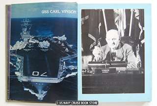USS CARL VINSON CVN 70 WORLD CRUISE BOOK VOL 2   1983  