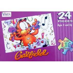  Garfield 24pc. Puzzle Happy Birthday Toys & Games