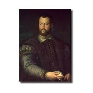 Portrait Of Cosimo I De Medici 151974 1559 Giclee Print  
