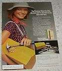 1974 Cheryl Tiegs, Tennis, Virginia Slims Cigarette Ad  