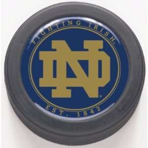  Notre Dame Fighting Irish Official Hockey Puck