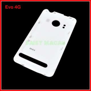 Battery Back Cover Housing For HTC Evo 4G Sprint White  