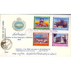 First Day Cover Commemorating 2500th Anniversary of the Persian Empire 