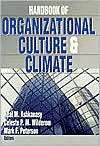 Handbook of Organizational Culture and Climate, (141290482X), Neal M 