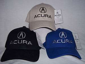 Acura Hat Cap Flex Fit Fitted Black Blue White Small / Large  