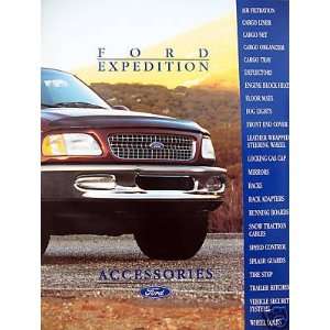 1997 Ford Expedition SUV Accessories brochure Everything 