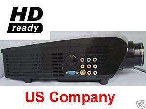 NEW HD LCD Movie Projector 800x600 pix 1080i/p Game TV  