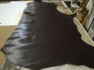 Cowhide Leather, Plum, 21.5 square feet, #1 Quality  