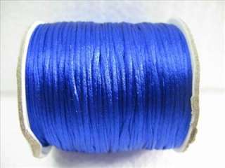 80m BLUE Chinese Knot Jewelery Thread Cord 1mm NF18  