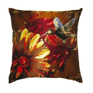  Filos FPF201005 282 Dahlia Hummingbird Decorative Pillow 