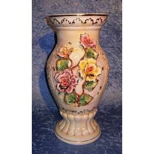  Capodimonte Large Rose Vase Patio, Lawn & Garden