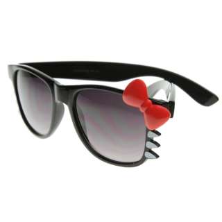   Cutie Costume Girls Womens Hello Kitty Sunglasses w/ Bow Whiskers 8500
