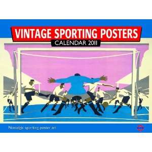 com 2011 Sport Calendars Vintage Sporting Posters   12 Month London 