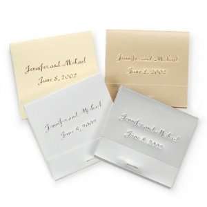 Exclusively Weddings Classic Simplicity Personalized Wedding Matches