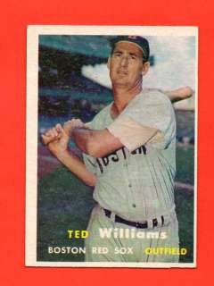 1957 Topps Ted Williams #1 TOUGH SHARP  
