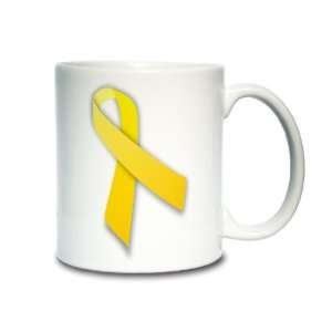  Yellow Ribbon, Support Our Troops, Coffee Mug Everything 