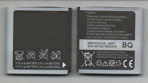 LOT 2 NEW BATTERY FOR SAMSUNG A897 SGH A897 MYTHIC  