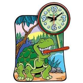  Time to Brush Clock  Turtle